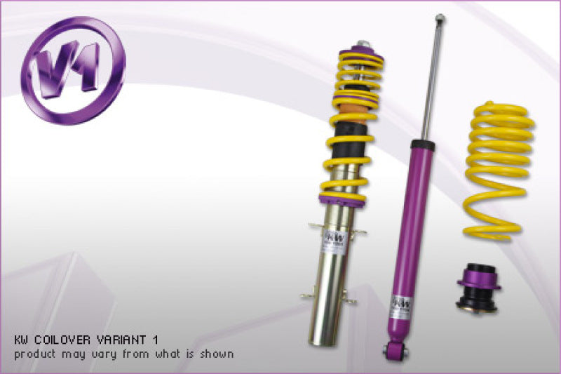 KW Coilover Kit V1 Audi A4 (8D/B5) Sedan + Avant; FWD; all engines VIN# up to 8D*X199999
