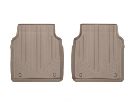 WeatherTech 11+ Audi A8 Rear FloorLiner - Tan