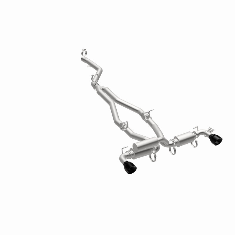 MagnaFlow 2020+ Toyota Supra SPEQ Series Cat-Back Performance Exhaust System w/ Black Chrome Tips