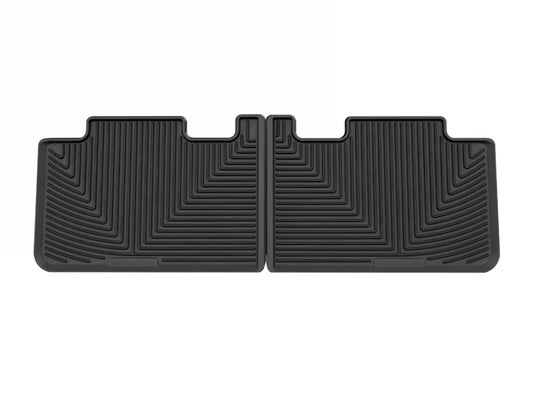 WeatherTech 20-25 Tesla Model Y 2nd Row Rear All-Weather Floor Mats - Black