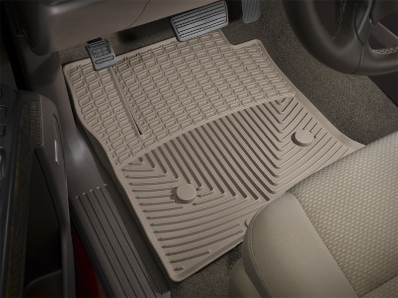 WeatherTech 2016+ Toyota Prius Front Rubber Mats - Tan