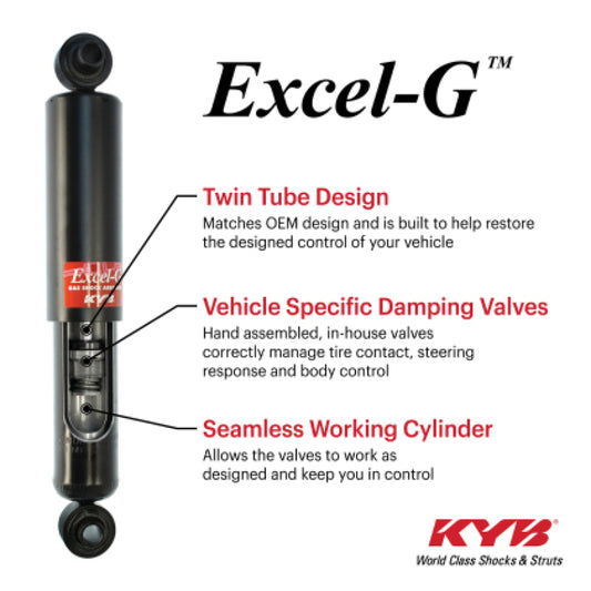 KYB 14-19 Ford Fiesta (Exc. ST) Excel-G Strut - Front Right