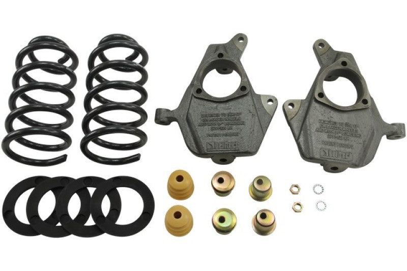 Belltech LOWERING KIT 14 Silverado/Sierra Std Cab 2WD 3in or 4in Front/5in or 6in Rear w/o Shocks