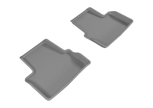 3D MAXpider 2016-2019 Chevrolet Volt Kagu 2nd Row Floormats - Gray