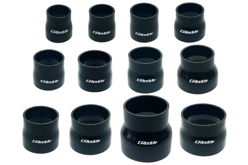 GReddy 78-100mm Silicone Reducer Hose - Black