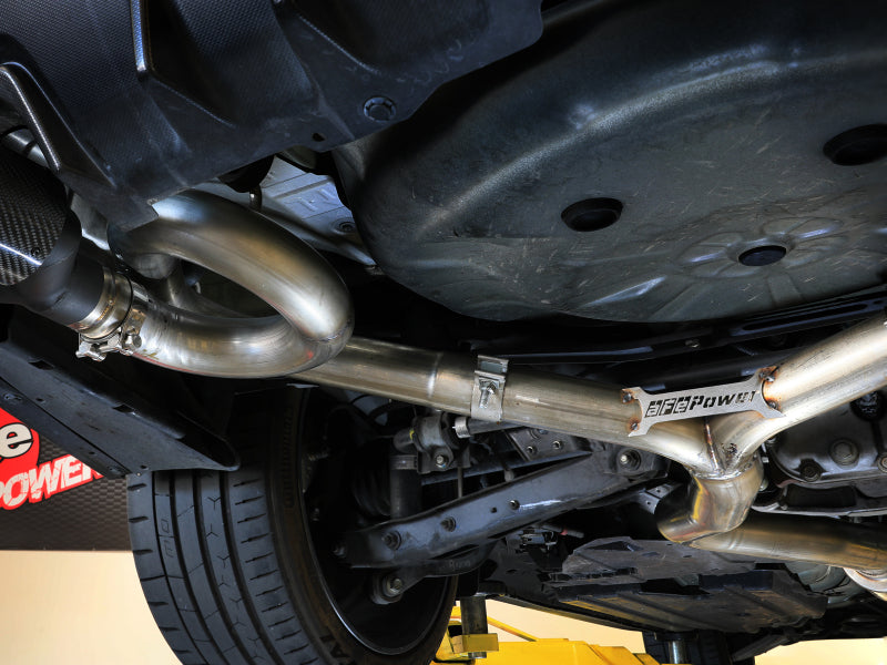 aFe Subaru WRX/STi 15-21 H4-2.0/2.5L Takeda 3in to 2-1/2in Stainless Cat-Back Exhaust w/ Black Tip