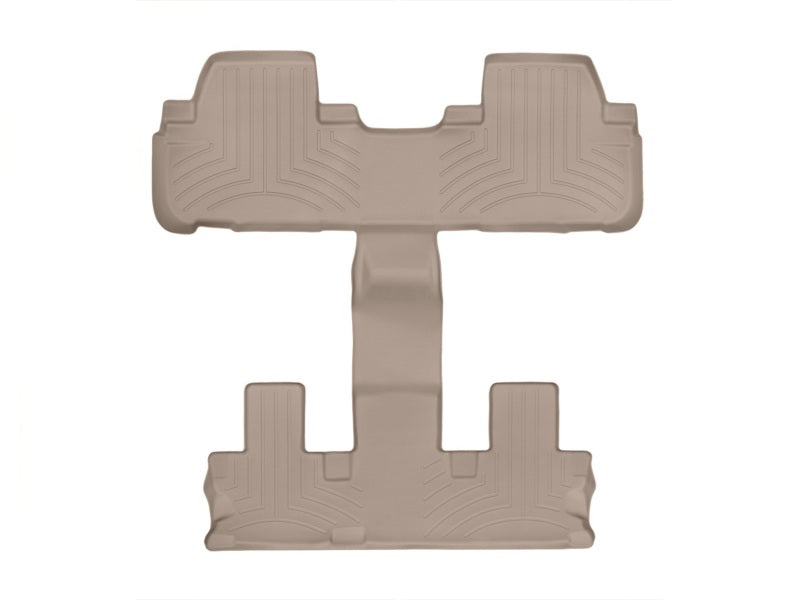 WeatherTech 2014+ Toyota Highlander Rear FloorLiner (2nd Row Buckets) - Tan