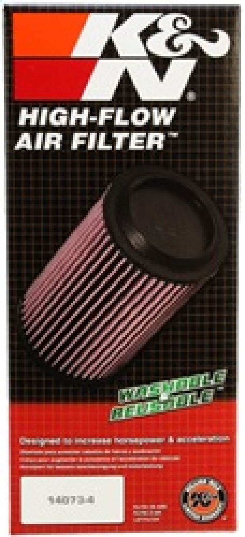 K&N 15-17 BMW X5 4.4L V8 F/I Drop In Air Filter - 2 Required