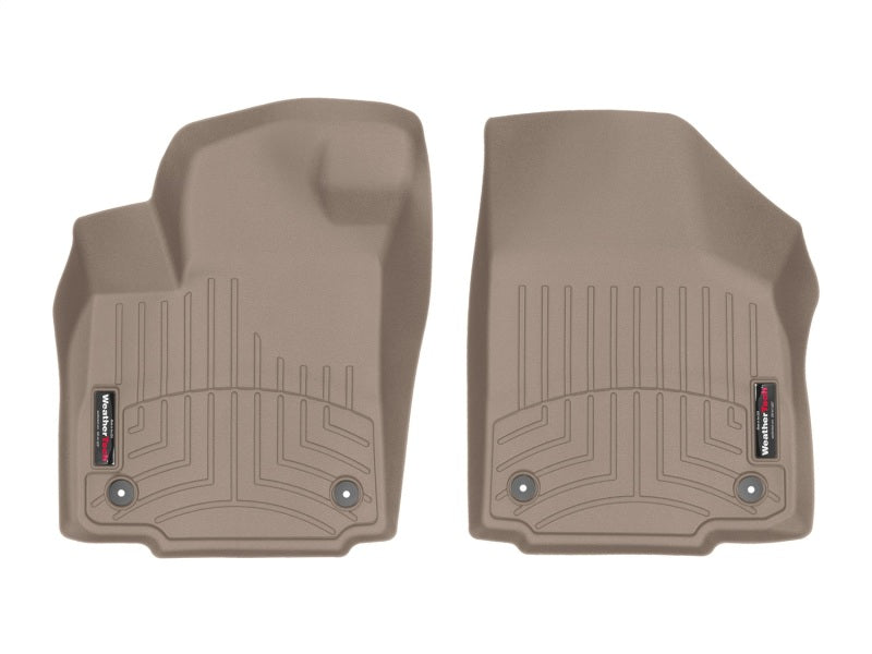 WeatherTech 2018+ Jaguar E-Pace Front FloorLiner - Tan