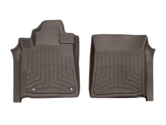 WeatherTech 12-19 Toyota Sequoia Front FloorLiner HP - Cocoa