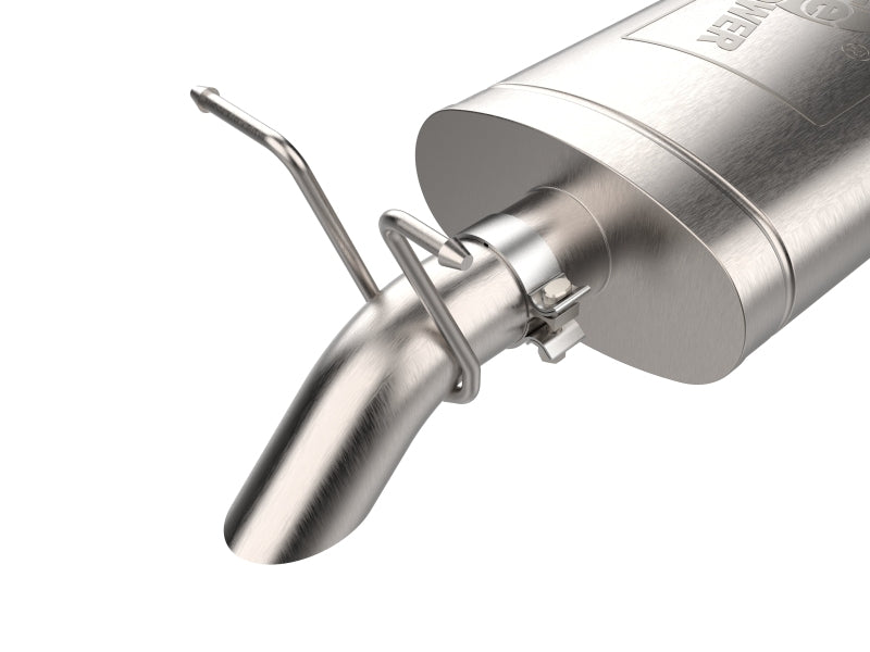 aFe 23-25 GM Colorado/Canyon L4-2.7L (t) ROCK BASHER 3 IN 409 Stainless Steel Cat-Back Exhaust