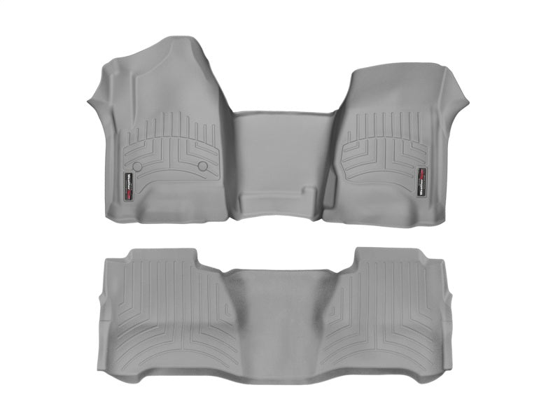 WeatherTech 2018+ Volkswagen Tigaun F+R+R FloorLiner - Grey (7 Passenger Models Only)