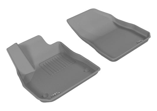 3D MAXpider 2016-2020 Chevrolet Malibu Kagu 1st Row Floormat - Gray