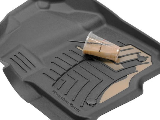 WeatherTech 15-26 Ford F-150 Super Crew Front and Rear FloorLiner HP - Black