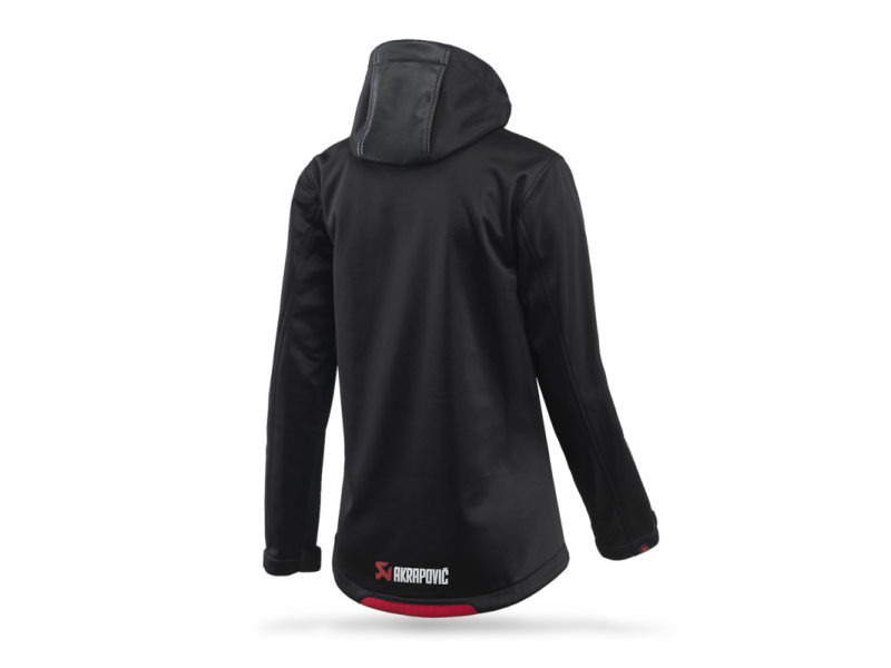 Akrapovic Womens Corpo Softshell Jacket Black - L
