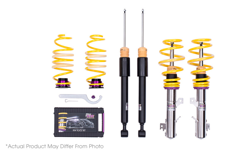 KW Coilover Kit V1 Audi A4 (8D/B5) Sedan + Avant; FWD; all engines VIN# up to 8D*X199999