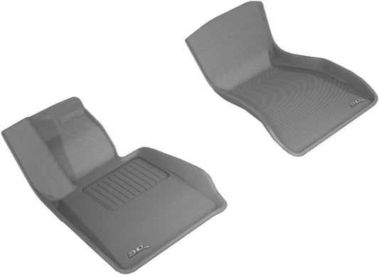 3D MAXpider 2017-2020 BMW 5 Series G30/G31 Kagu 1st Row Floormat - Gray