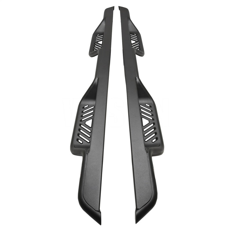 Westin 19-22 Chevrolet Silverado / GMC Sierra Crew Cab Outlaw Nerf Step Bars - Textured Black