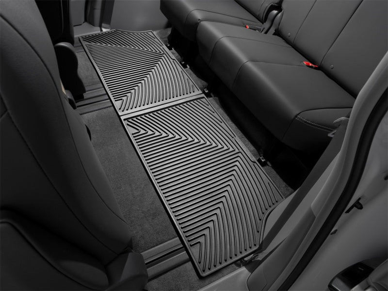 WeatherTech 11+ Toyota Sienna Rear Rubber Mats - Black