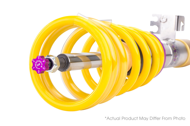 KW Coilover Kit V3 Audi A4 S4 (8K/B8) w/ electronic dampening control Sedan FWD + Quattro