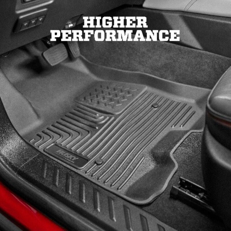 Husky Liners 13-24 Toyota 4Runner WeatherBeater 2nd Row Black Floor Liner