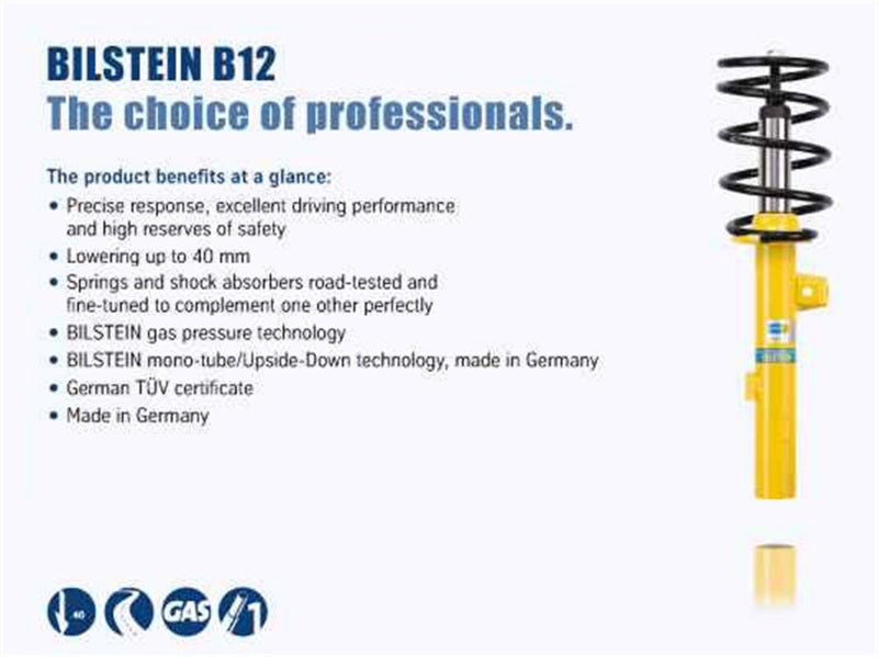 Bilstein B12 2004 Ford Focus ZTW Front and Rear Suspension Kit