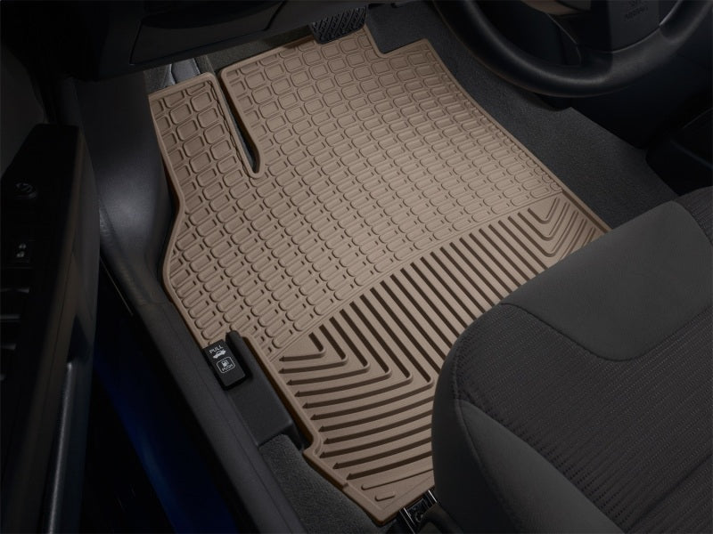 WeatherTech 2014-2019 Toyota Highlander Front Rubber Mats - Tan