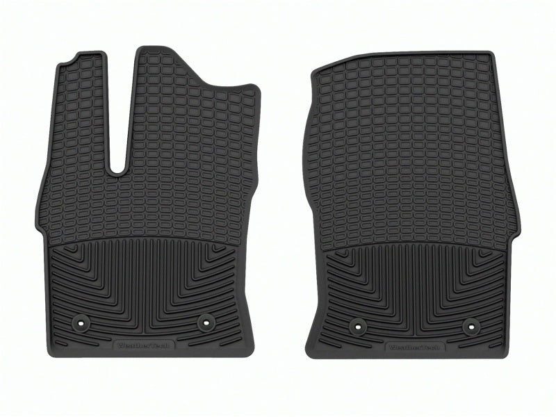 WeatherTech 22-23 Toyota Tundra (Incl. 2022 Tundra Hybrid) Front Rubber Mats - Black