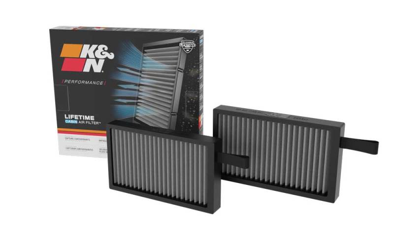 K&N 17-23 Tesla 3 / 20-23 Tesla Y Cabin Air Filter (Pair)