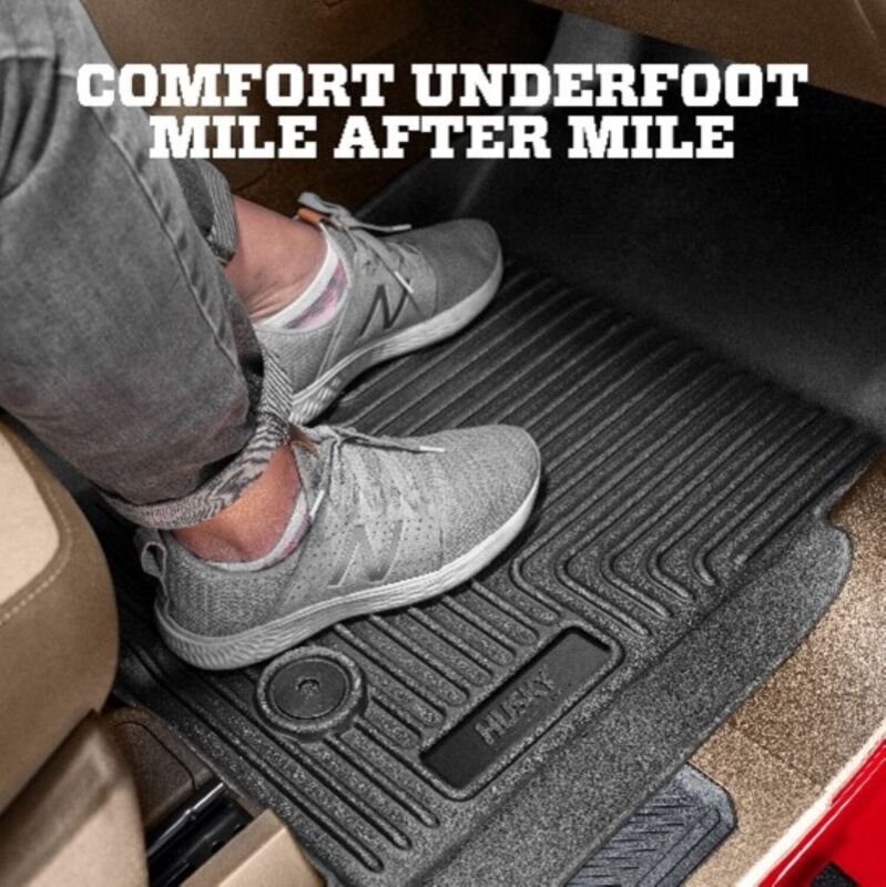 Husky Liners 13-24 Toyota 4Runner WeatherBeater 2nd Row Black Floor Liner