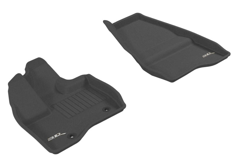 3D MAXpider 2011-2014 Ford Explorer Kagu 1st Row Floormat - Black