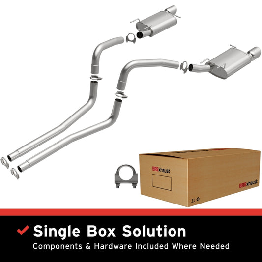 MagnaFlow BRE Exhaust Kit 11-14 Ford Mustang 3.7L