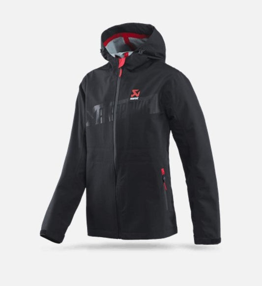 Akrapovic Mens Corpo Rain Jacket Black - M