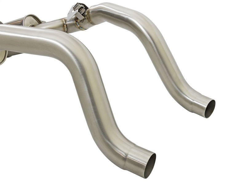 aFe MACHForce XP 3in-2 1/2in Axle Back 304SS Exhaust w/ Polished Tips 14-17 Chevy Corvette V8-6.2L