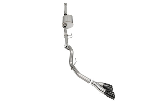 Corsa 2021-2025 Ford F-150 SuperCrew/6.5in Bed 3.5L V6 Sport Cat-Back Single Side Exit-