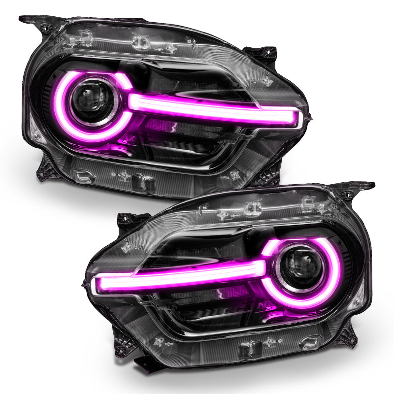 Oracle 2021 Ford Bronco Sport RGB+W Headlight DRL + Halo  - ColorSHIFT w/ RF Controller