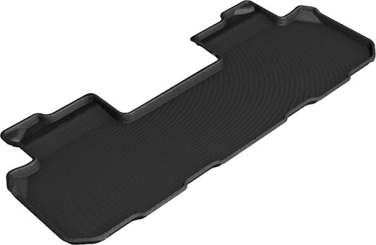 3D MAXpider 2018-2020 Chevrolet/Buick Traverse/Enclave Kagu 2nd Row Floormats - Black