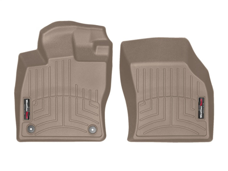 WeatherTech 2019+ Volkswagen Jetta Front FloorLiner - Tan (Automatic Trans Only)