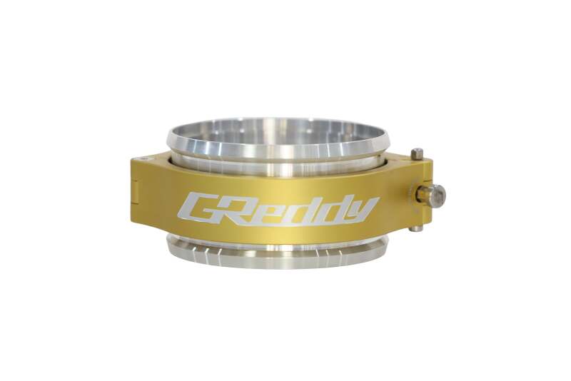 GReddy 3.5 Inch Gold Anodized Aluminum Boost Tube Clamp Set