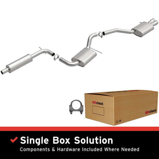 MagnaFlow BRE Exhaust Kit 12-14 Volkswagen Jetta 2.5L