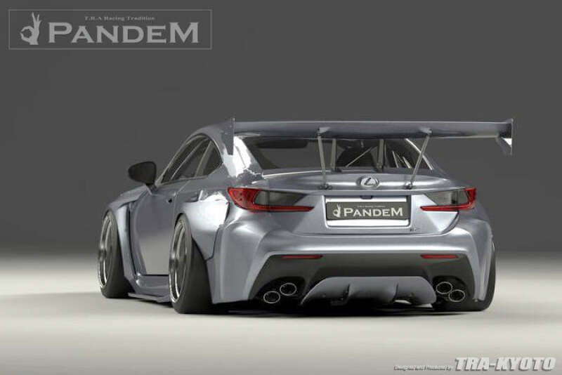 GReddy 15+ Lexus RC-F Rocket Bunny Aero Kit - Full Kit w/o GT Wing