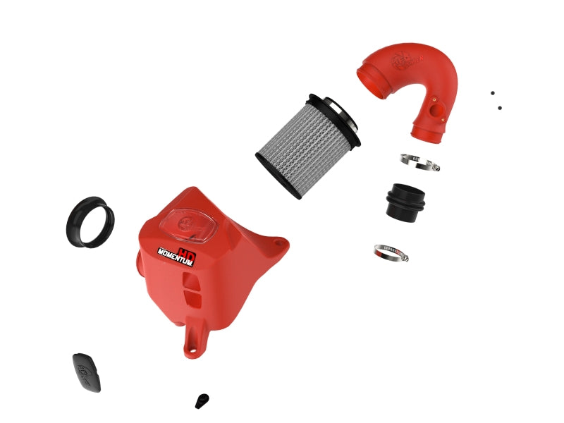 aFe 15-25 Toyota Hilux L4-2.4/2.8L (td) Momentum HD Cold Air Intake System Red w/ Pro DRY S Filter