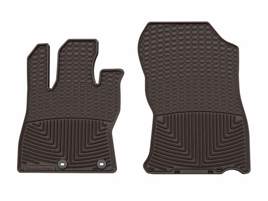 WeatherTech 25-26 Subaru Forester Hybrid 1st Row Front All-Weather Floor Mats - Cocoa
