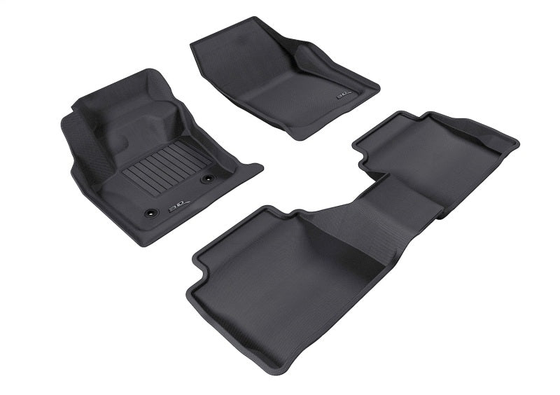 3D MAXpider 13-16 Ford Fusion Kagu Black Full Set