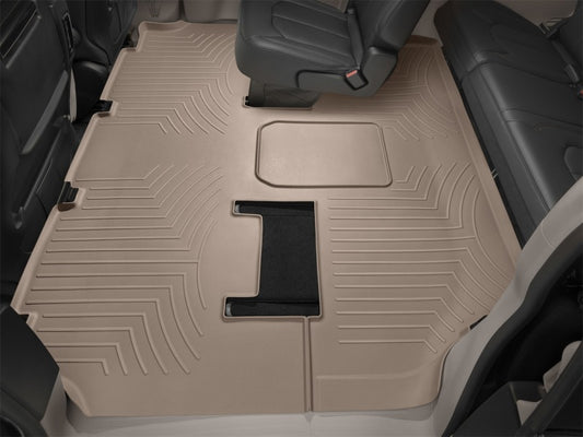 WeatherTech 2017+ Acura MDX (Advanced Package) Rear FloorLiner 3rd Row - Tan