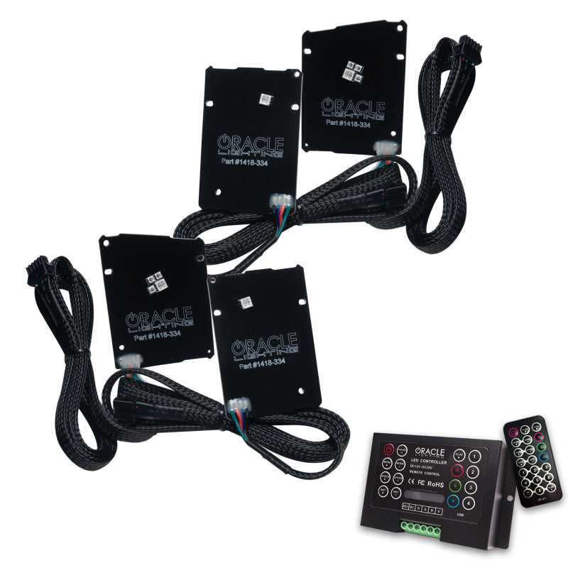 Oracle 19-21 Chevy Camaro LS/LT RGB+A Headlight DRL  Kit - ColorSHIFT w/ 2.0 Controller