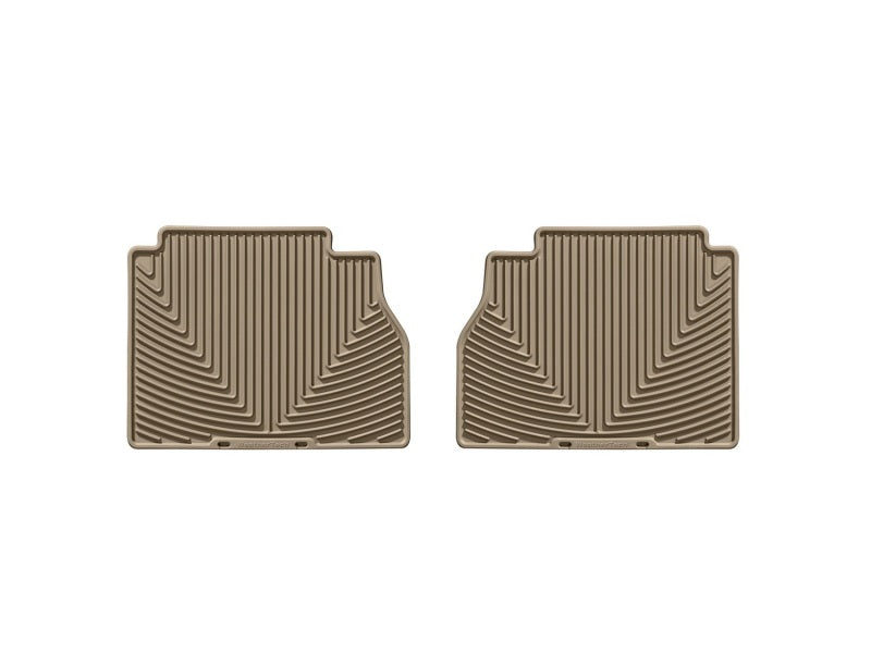 WeatherTech 07+ Toyota Tundra Rear Rubber Mats - Tan