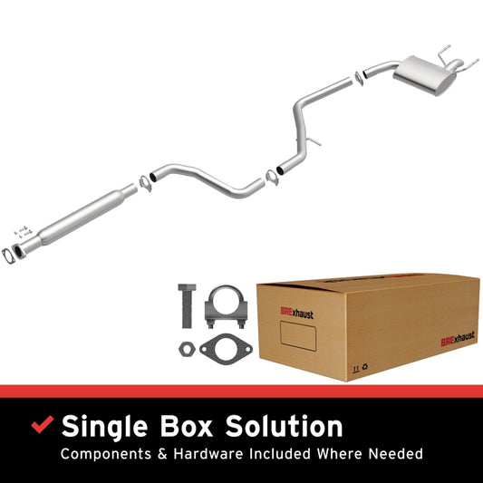 BRExhaust 13-16 Chevrolet Malibu Limited 2.5L Exhaust Kit