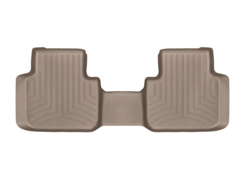 WeatherTech 2018+ Wolkswagen Atlas Rear FloorLiner - Tan (Fits Vehicles w/2nd Row Bench Seats)