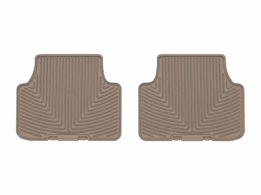 WeatherTech 19-25 Volkswagen Jetta 2nd Row Rear All-Weather Floor Mats - Tan